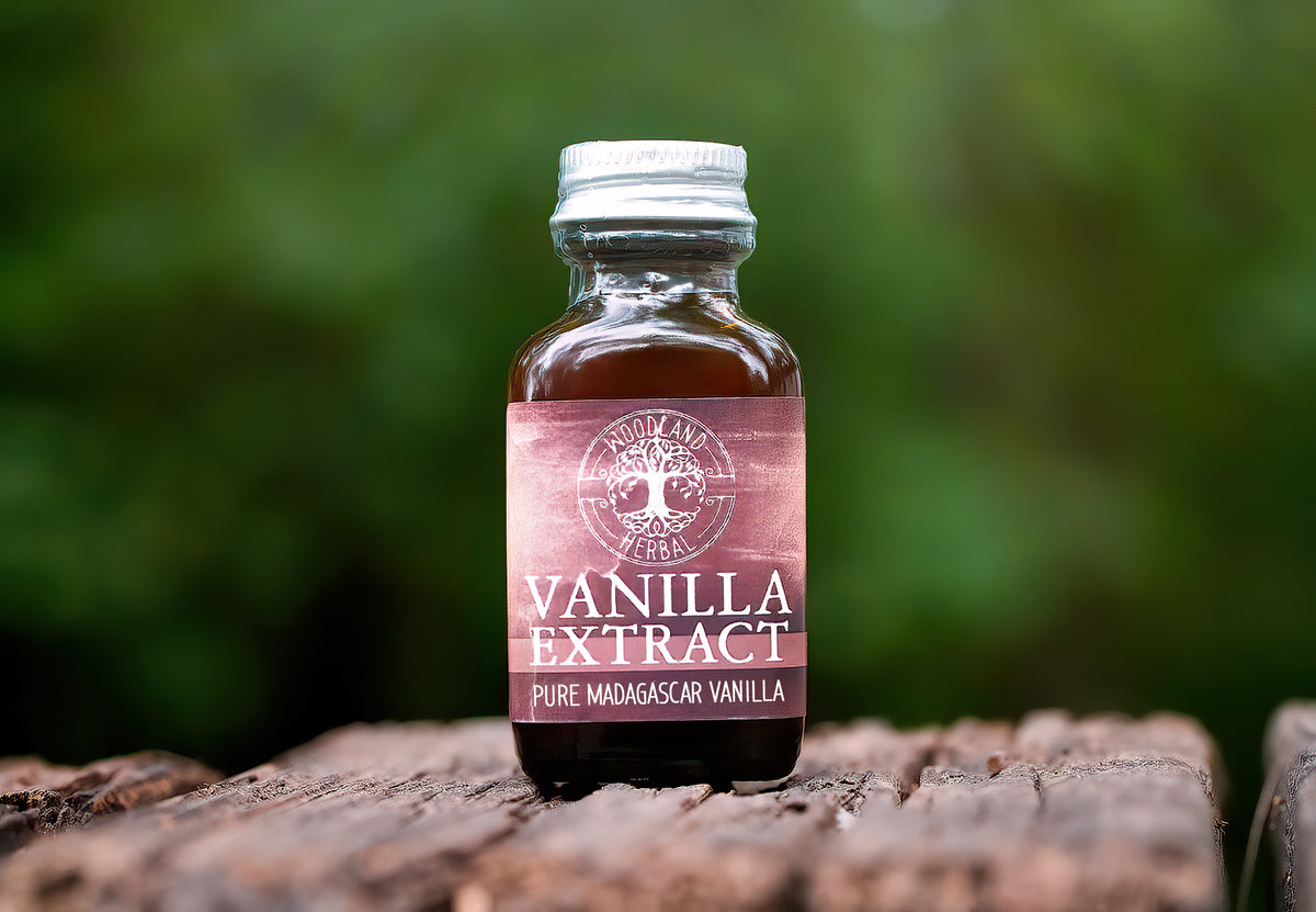 Pure Vanilla Extract Super High Quality Artisanal Small Batch with M Woodland Herbal