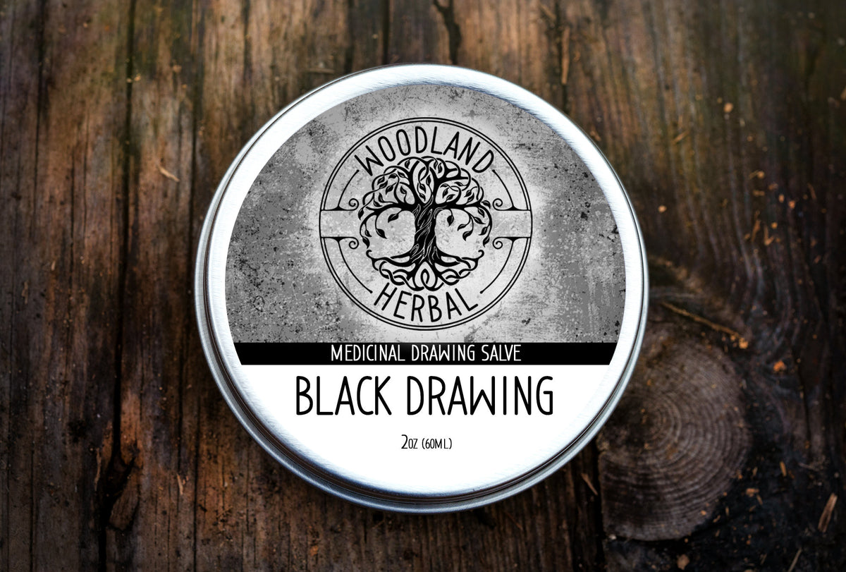 New & Improved Charcoal Drawing cream, little poultice jell in a jar.