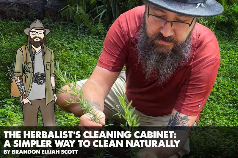 The Herbalist’s Cleaning Cabinet: A Simpler Way to Clean Naturally