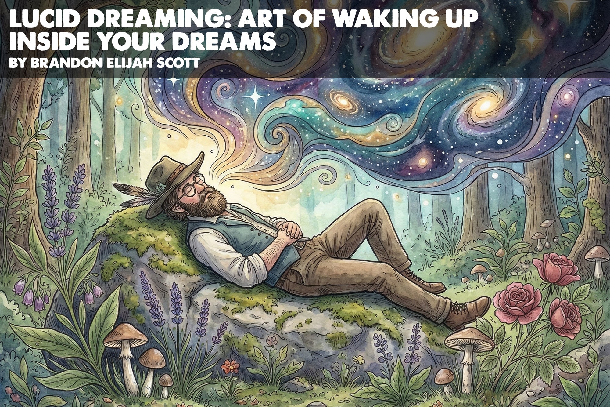 Lucid Dreaming: Art of Waking Up Inside Your Dreams – Woodland Herbal