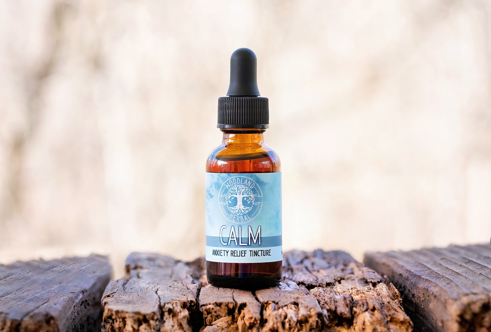 CALM Tincture - Potent Extract for Anxiety Relief, Curbing Effects