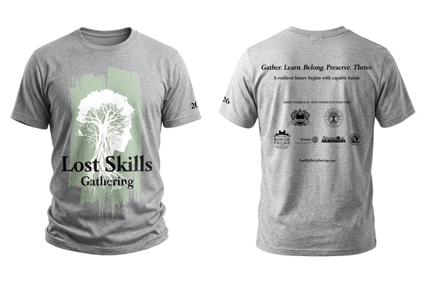 Lost Skills Gathering 2026 T-Shirt – Limited Edition