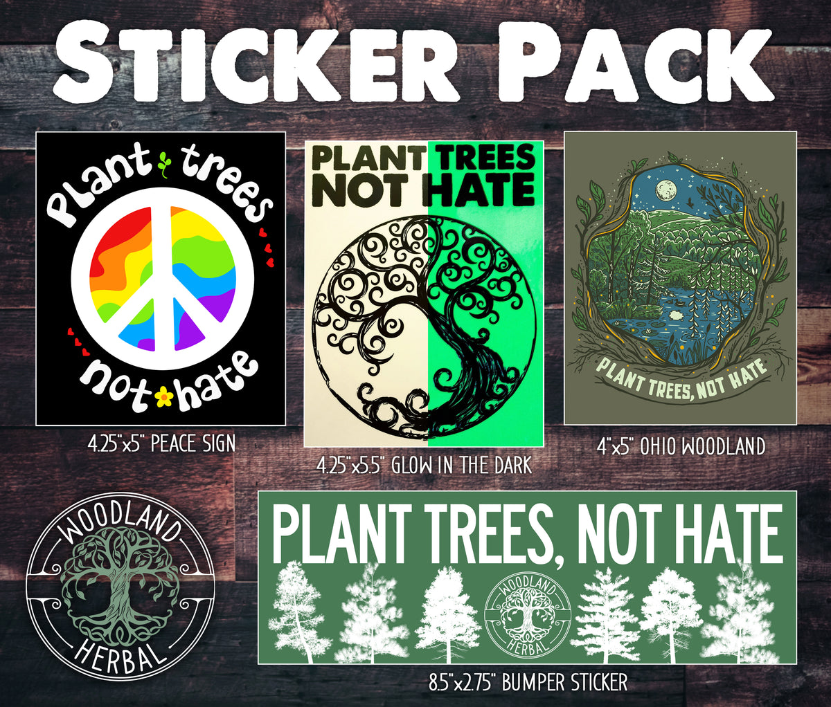 4 Sticker Pack - 