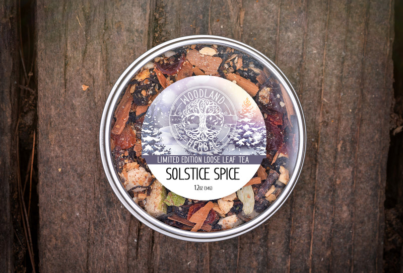 Solstice Spice Tea *Limited Edition* Complex Holiday Chai Tea to Warm the Soul, Boost Mood