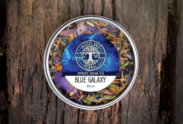 Blue Galaxy Tea - Organic Tea for Calming Anxiety, Sleep Aid, Dreaming